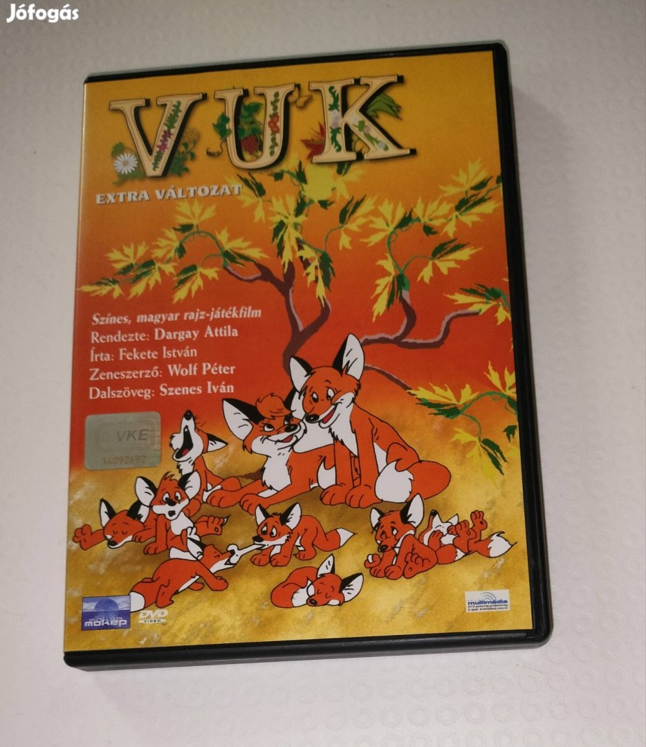 Vuk extra változat dvd