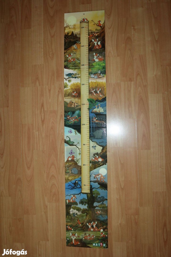 Vuk magasságmérő 150 cm leporello szerű összehajtható