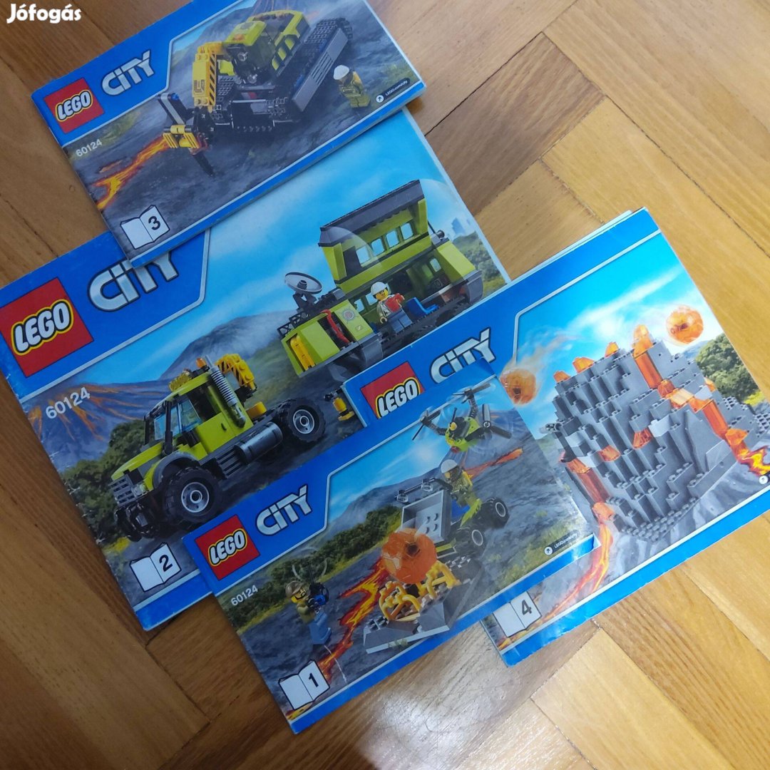 Vulkánkutató bázis - LEGO City (60124)