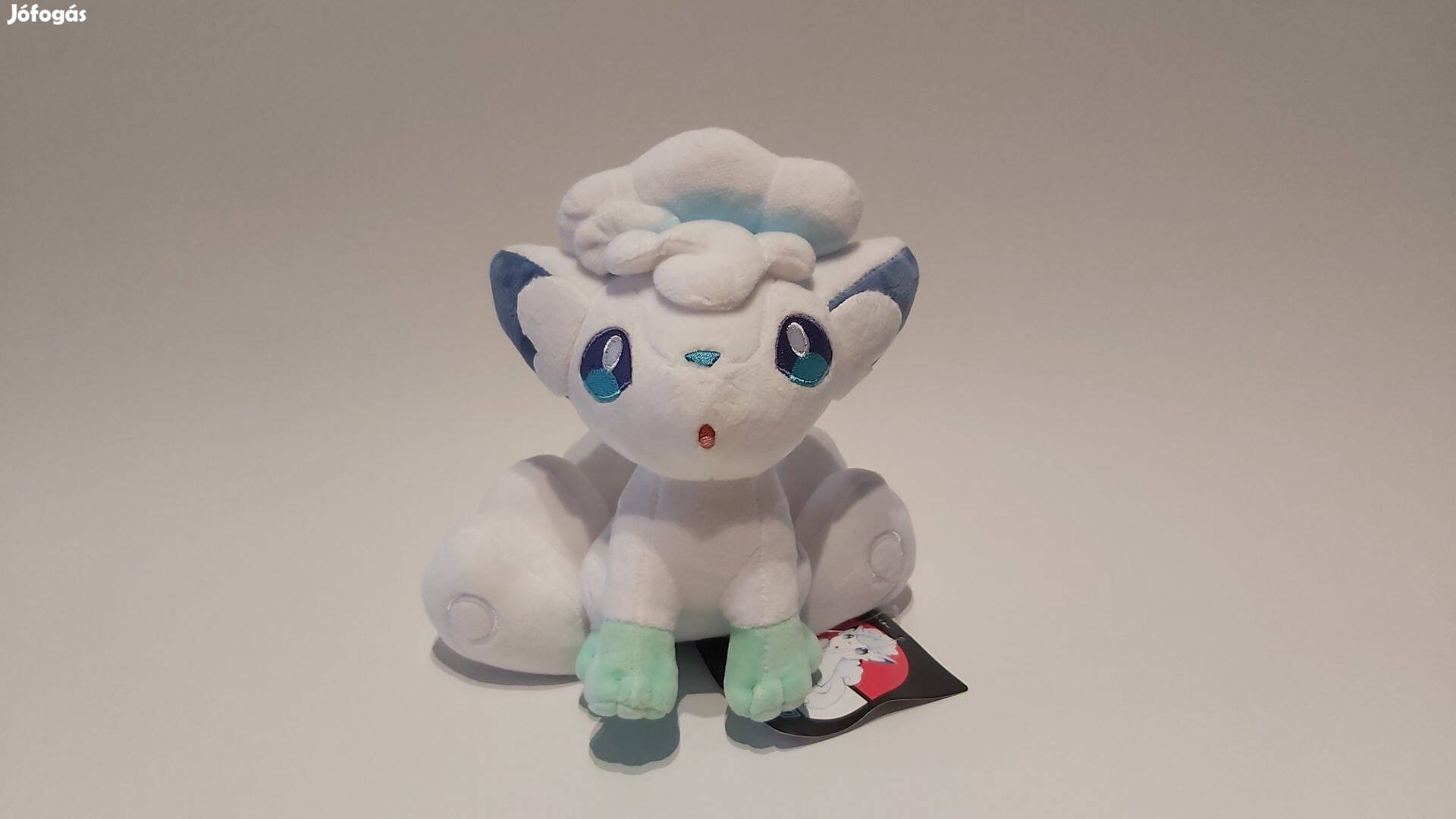 Vulpix Ice Pokemon Fox pokémon plüss 20 cm Új számlával készleten