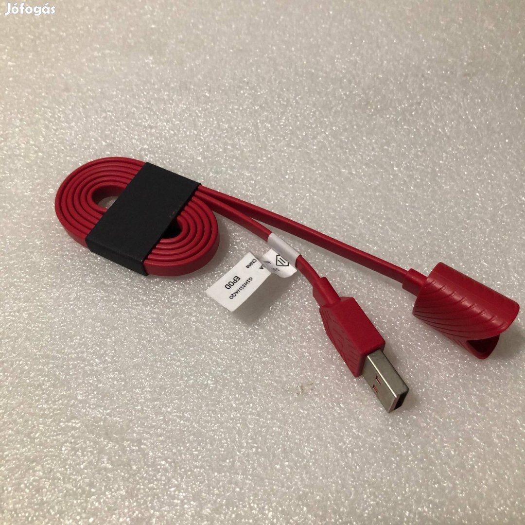 Vuse Epod mágneses USB töltő kábel piros színben