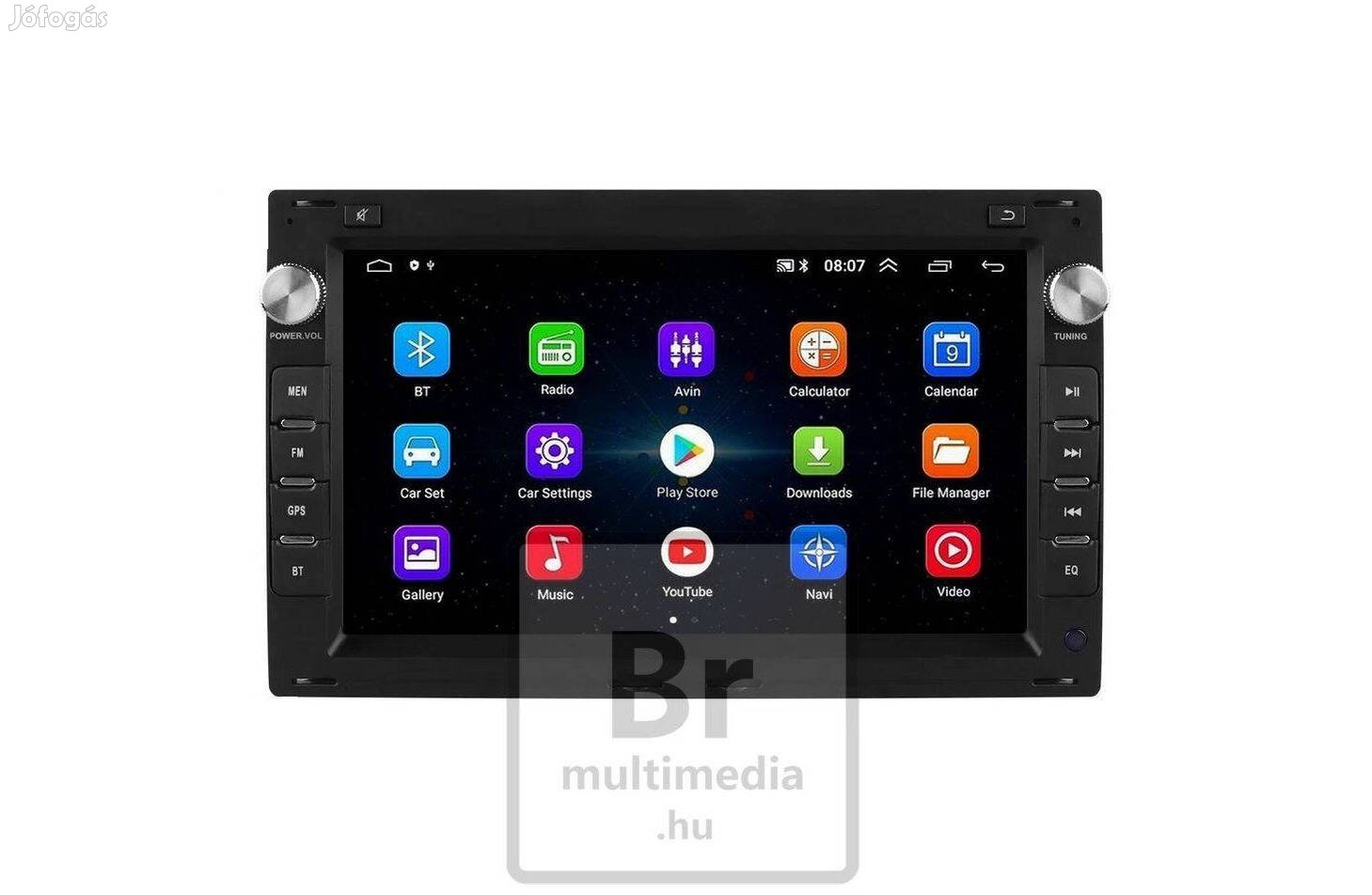 Vw 2Din T5 Golf 4 Bora Passat B5 Android Rádió Multimédia Navigáció