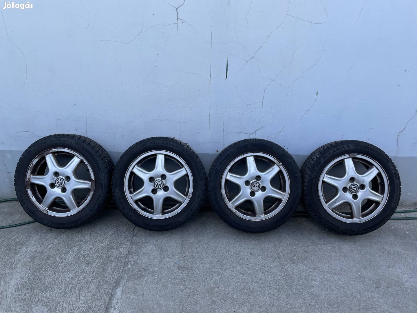 Vw 4x100 Gyari gti Bbs 195/50 r15