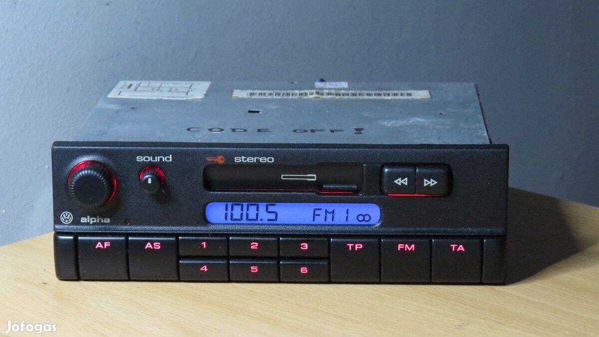 Vw Alpha gyári Polo Golf Transporter rádió autórádió