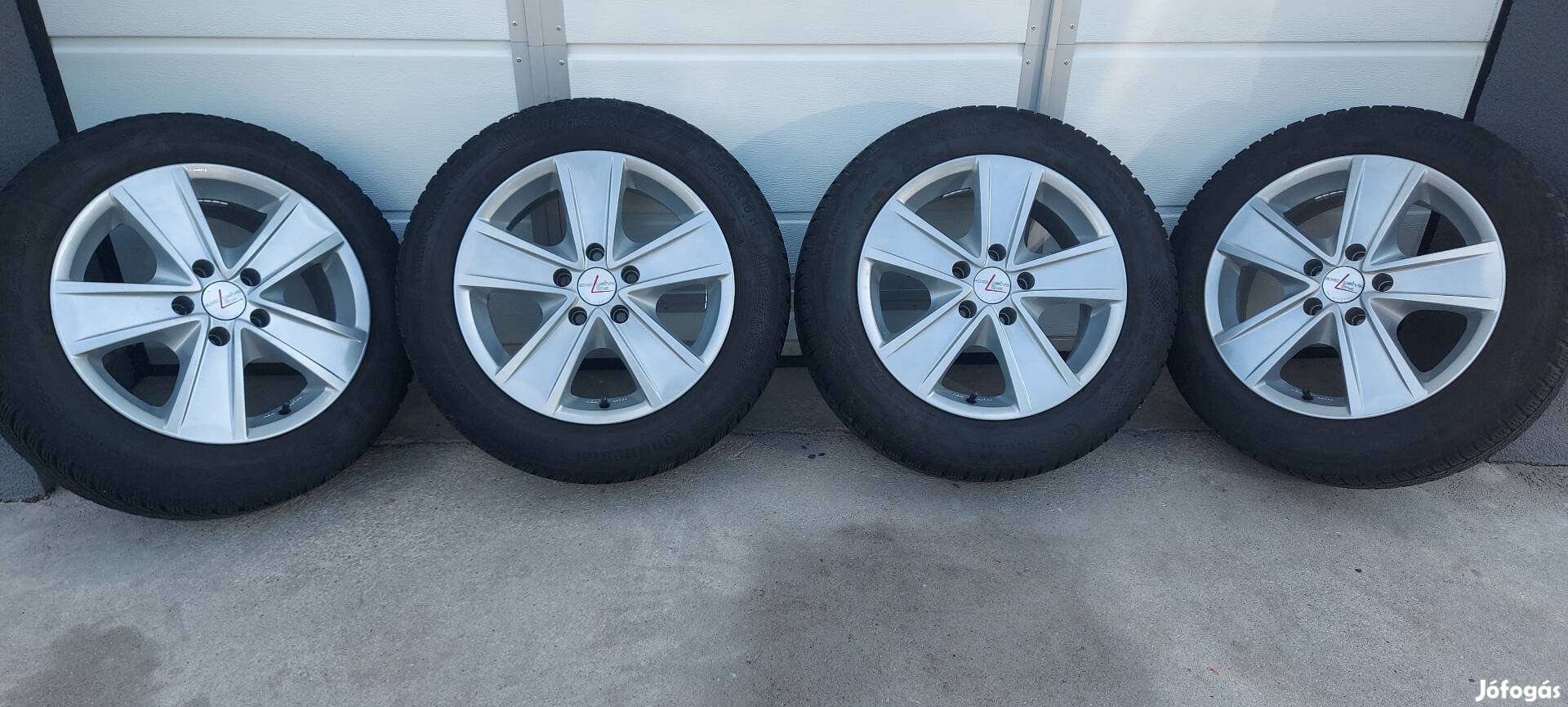 Vw Alufelni M+S 195 60 16 , 5X112. Continental