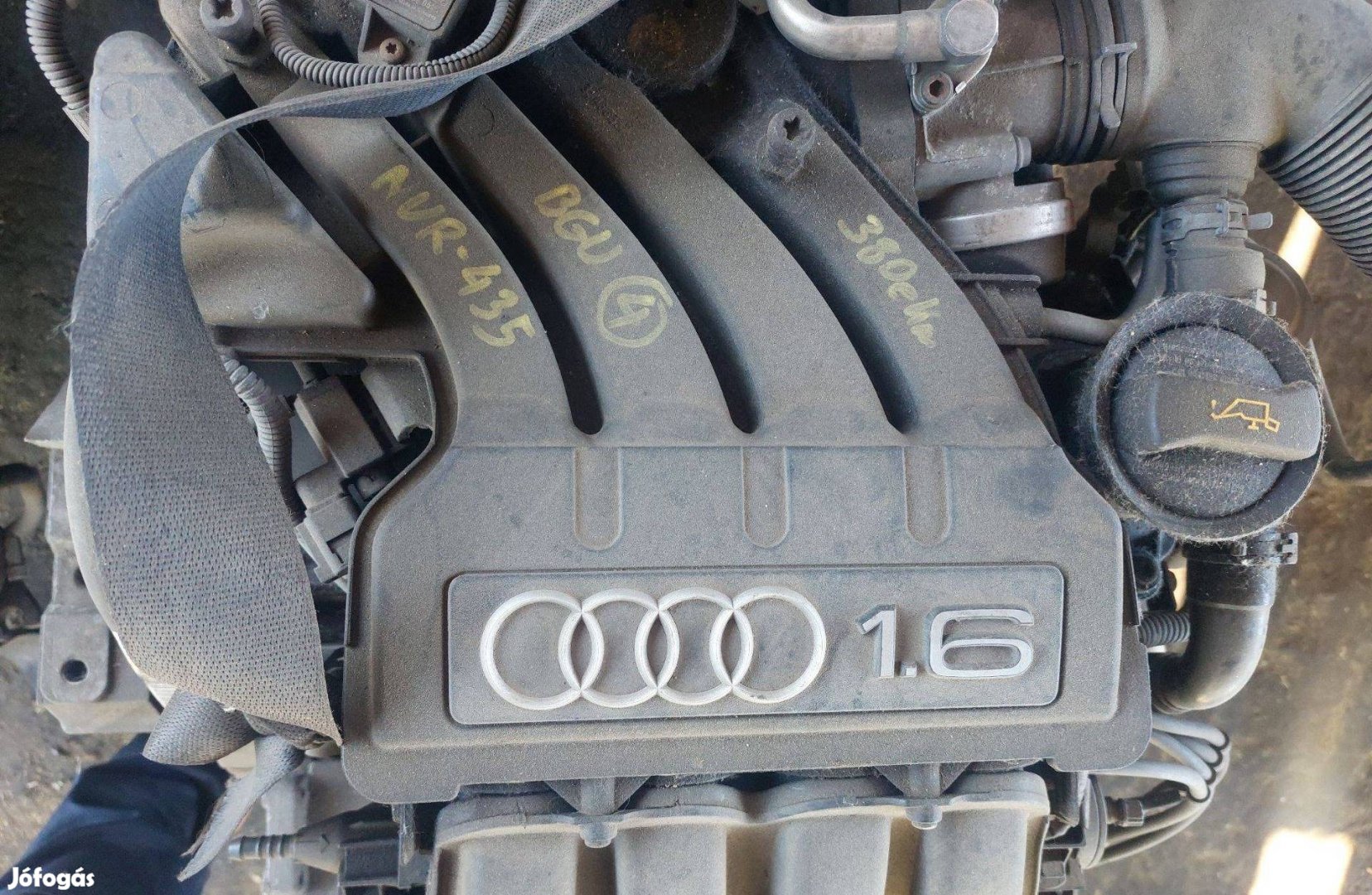Vw Audi 1.6 komplett motor BGU