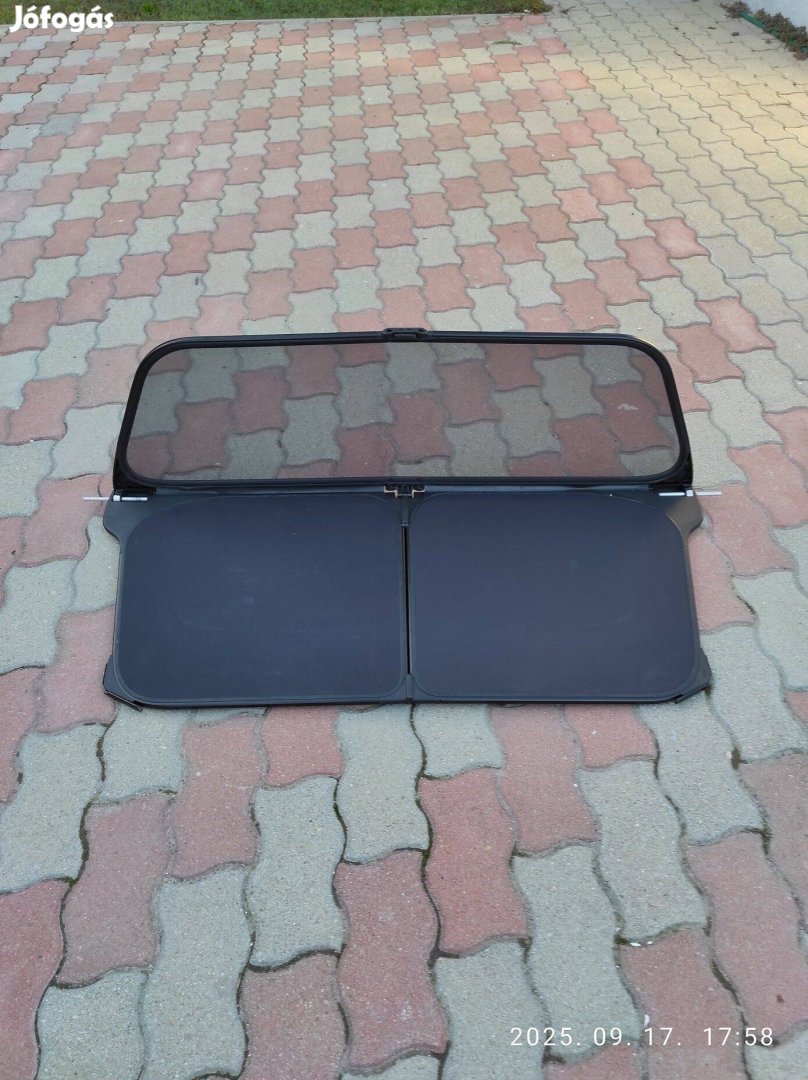Vw EOS gyári szélfogó, szélterelő háló eladó tokkal együtt
