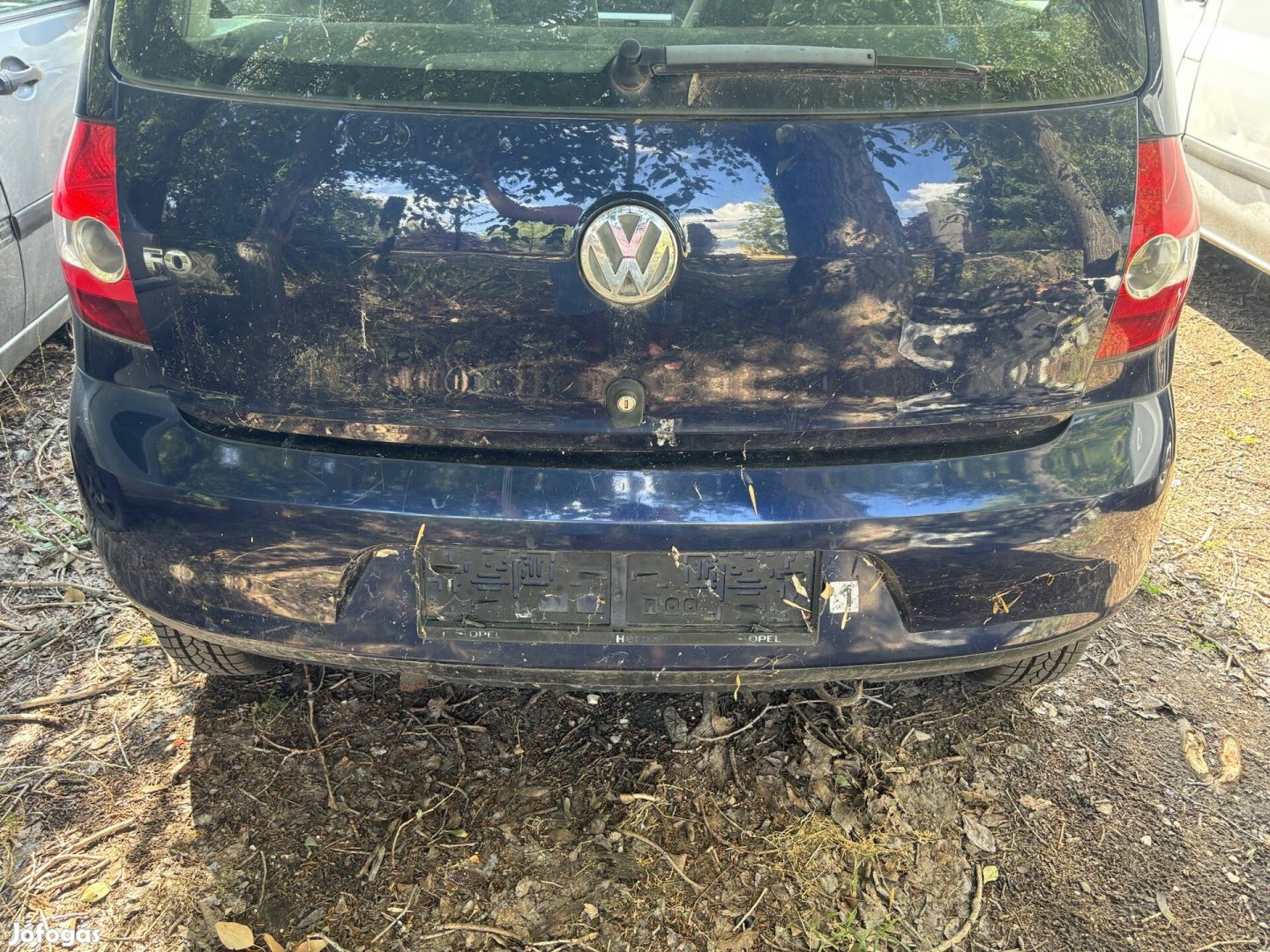 Vw Fox csomagtér ajtó lámpa lökhárító 