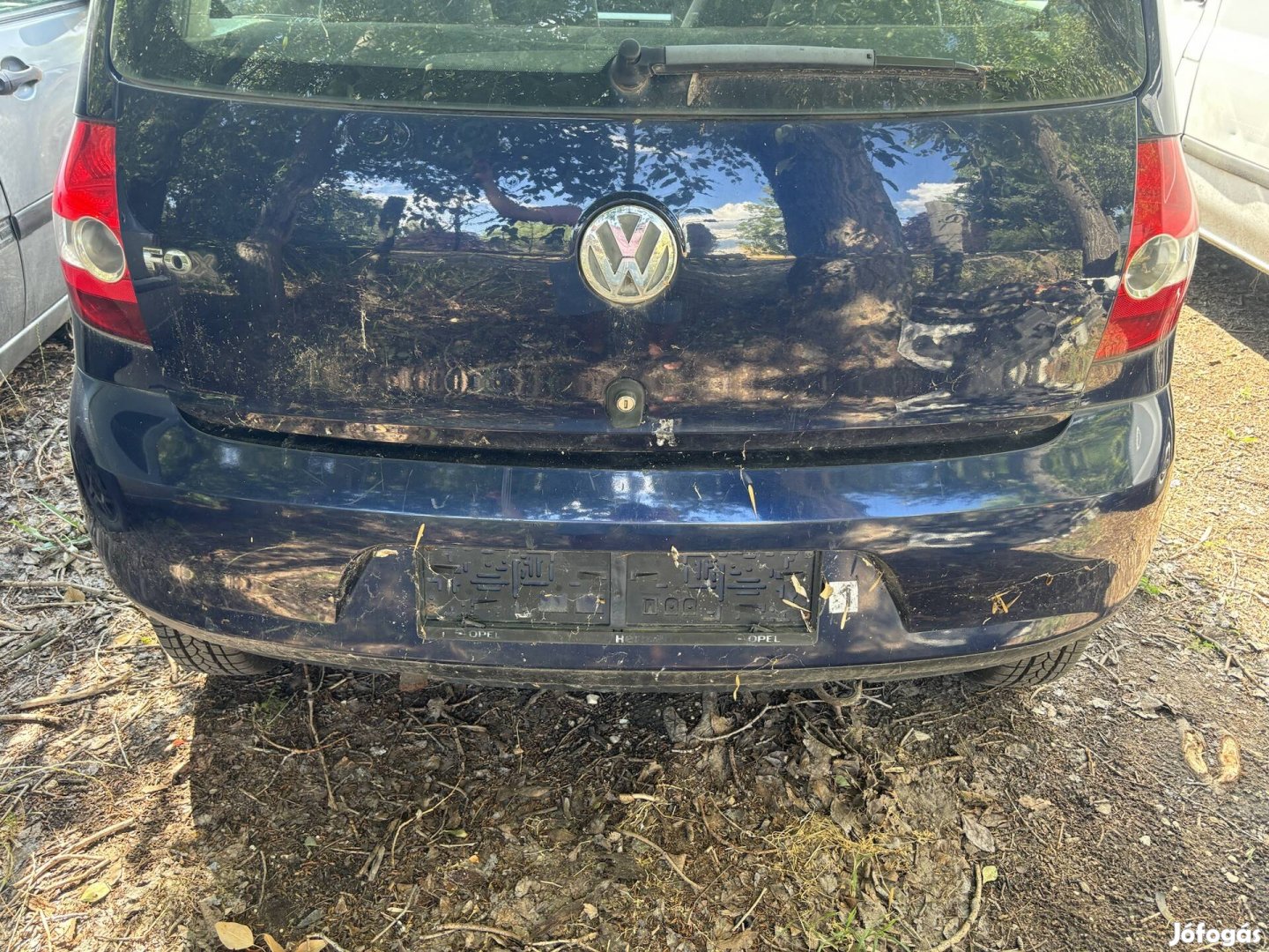 Vw Fox sárvédő negyed lámpa ajtó tükör lökhárító csomagtér ajtó 