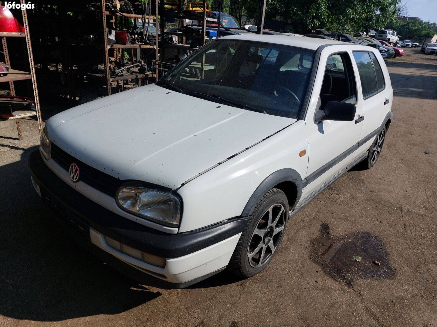 Vw Golf 3 karosszéria elemei fehér