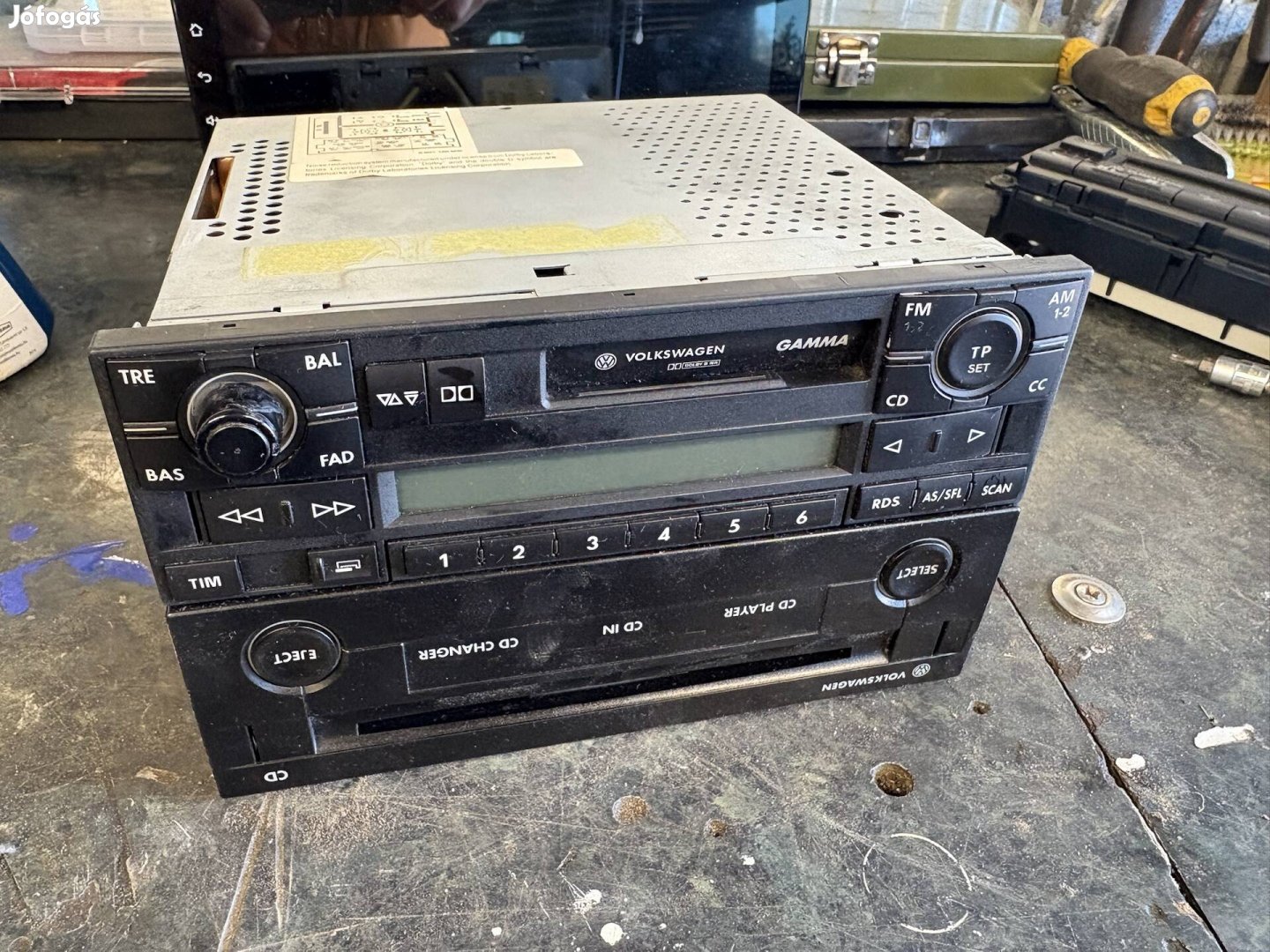 Vw Golf 4 Bora Passat Gyári Gamma fejegység radió