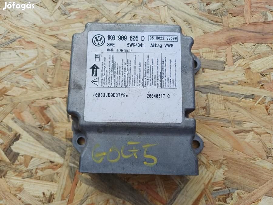 Vw Golf 5 (2005-2013) Légzsák Vezérlő Elektronika