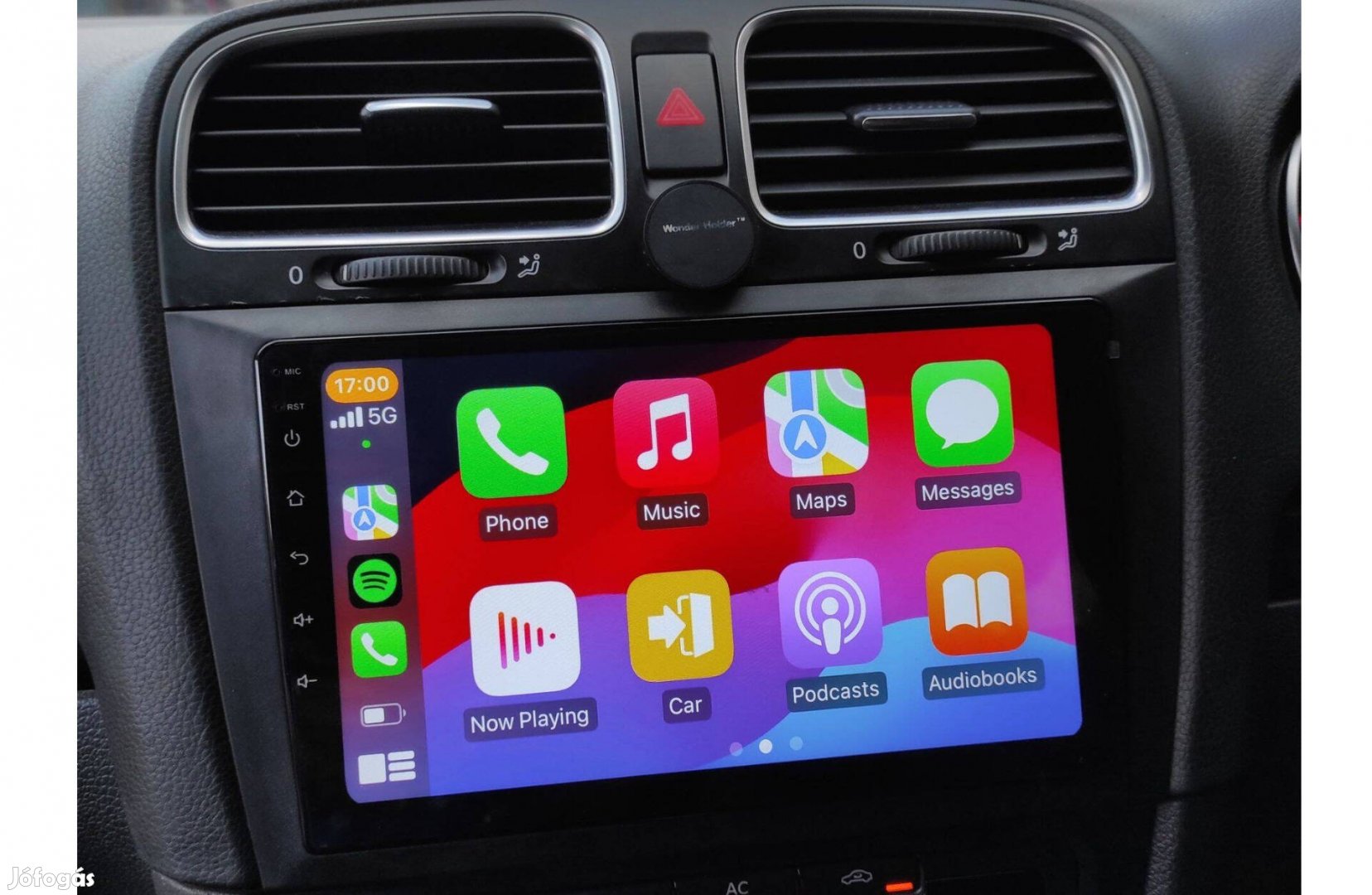 Vw Golf 6 Android Rádió Kijelző Multimédia Carplay Kijelző Navigáció