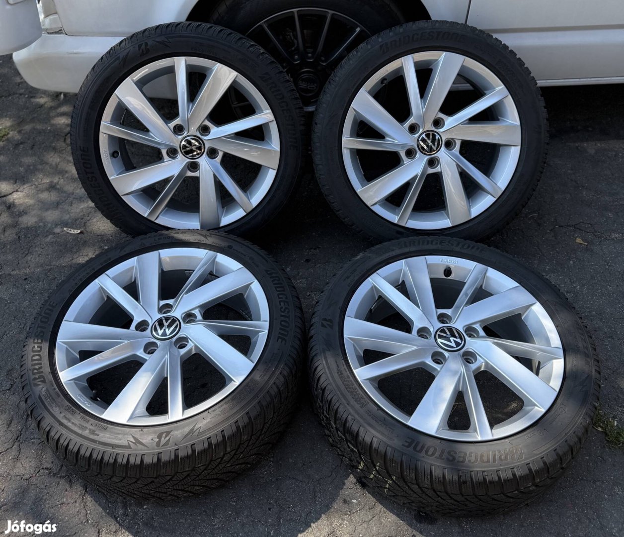 Vw Golf 8 gyári 17" alufelni 5x112 felni Caddy Jetta Octavia Leon