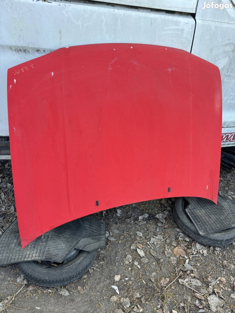 Vw Golf III 3 motorháztető géptető piros
