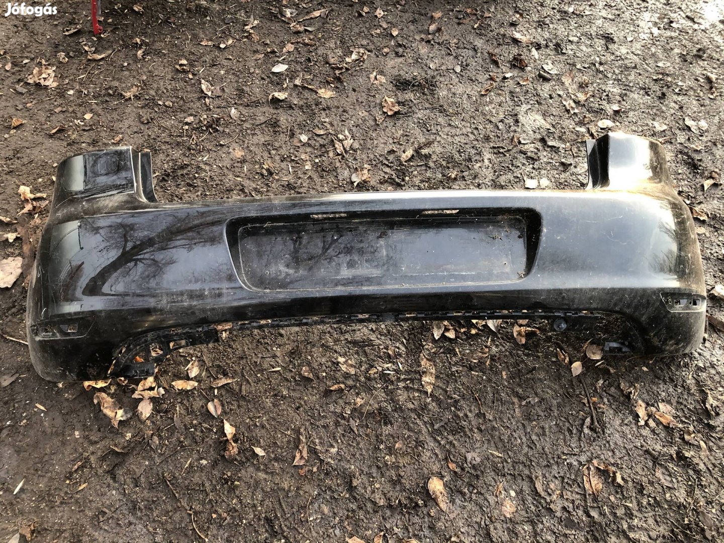 Vw Golf VI 6 hátsó lökhárító fekete 