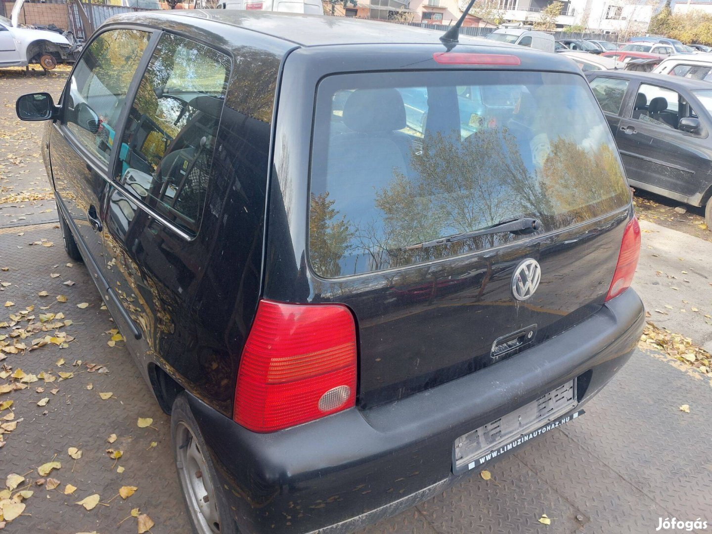 Vw Lupo karosszéria elemei fekete LO41