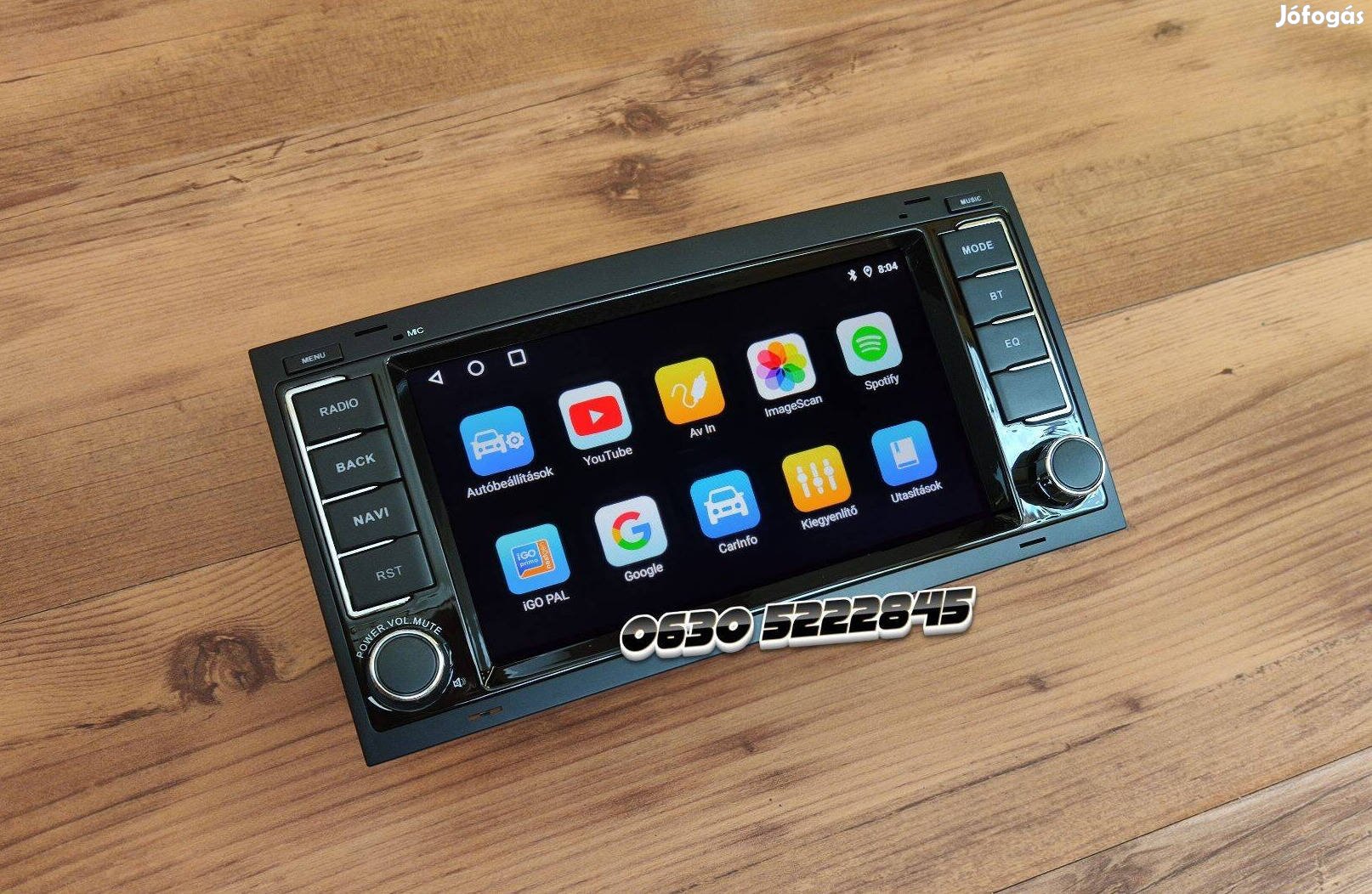 Vw Multivan Touareg Android Kijelző Rádió Multimédia Carplay Navigáció