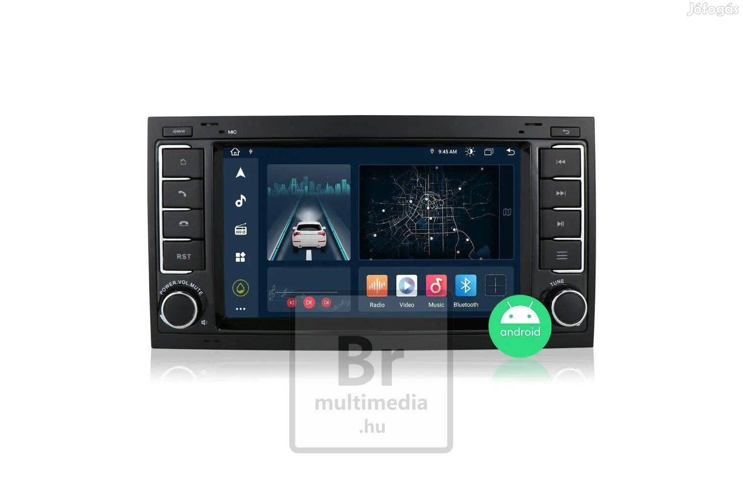 Vw Multivan Transporter T5 Android Autórádió Multimédia Navigáció