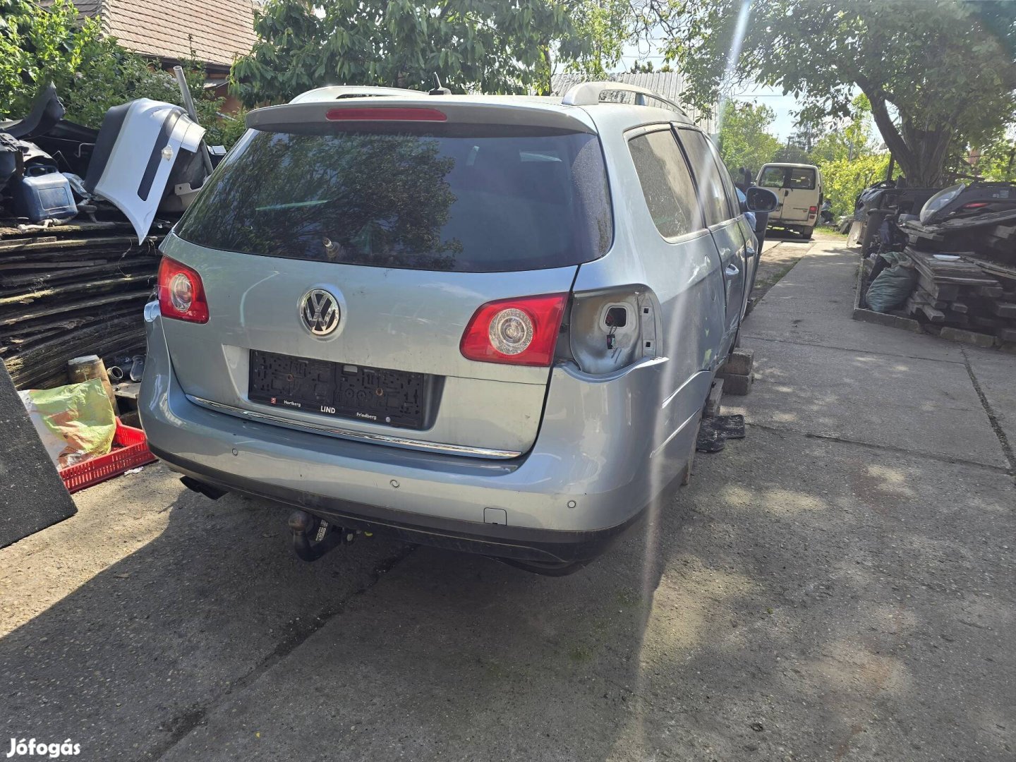 Vw Passat 2007-es variant hátsó lökhárító 