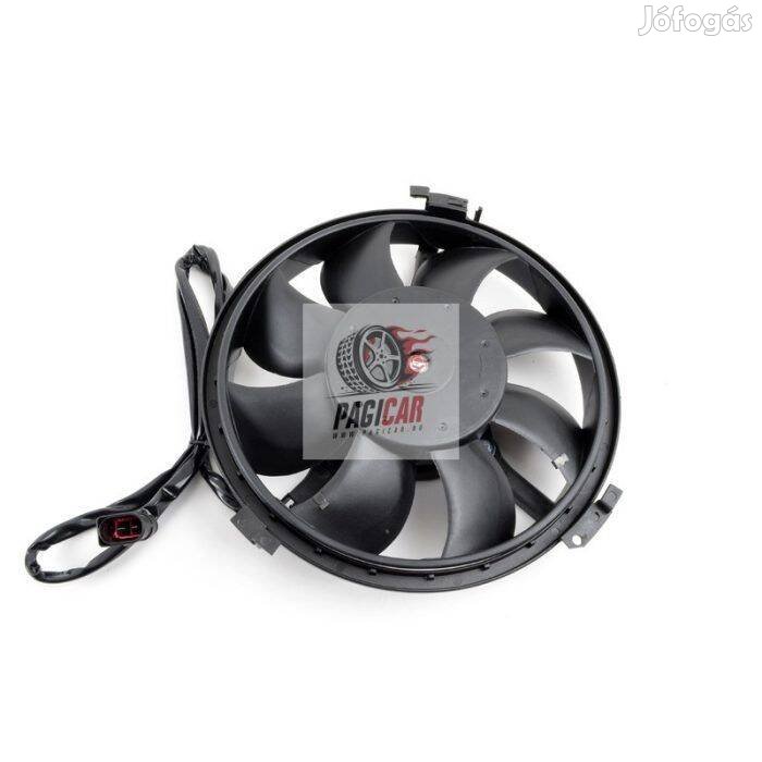 Vw Passat B5/B5.5 klíma ventilátor 280mm/300w, ovális csatlakozós, új