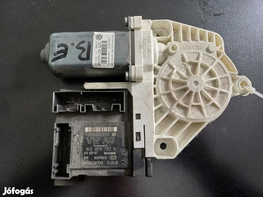Vw Passat B6 (2005-2011) Bal Első Ablakemelő Motor