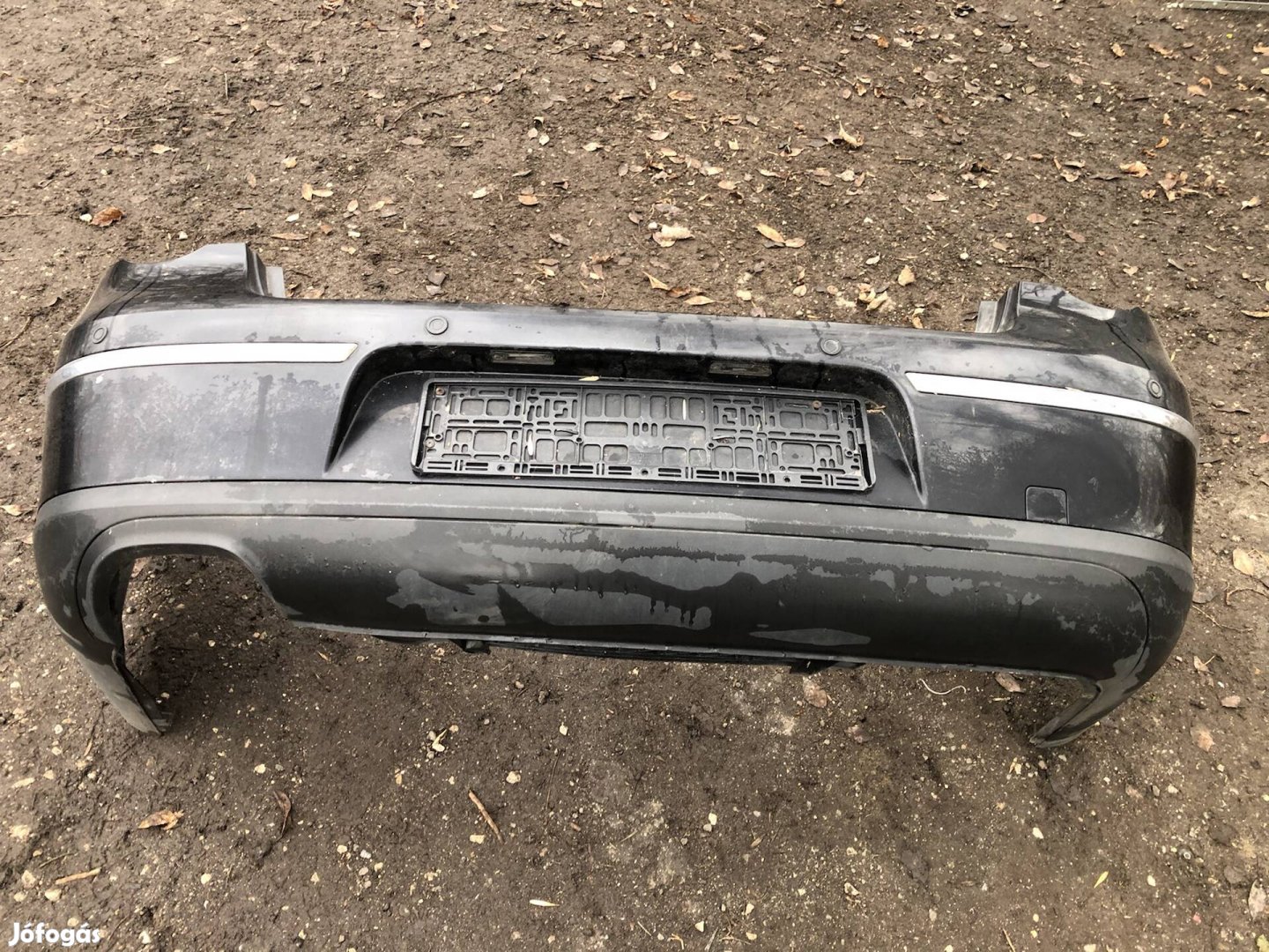 Vw Passat B6 hátsó lökhárító sedan fekete 