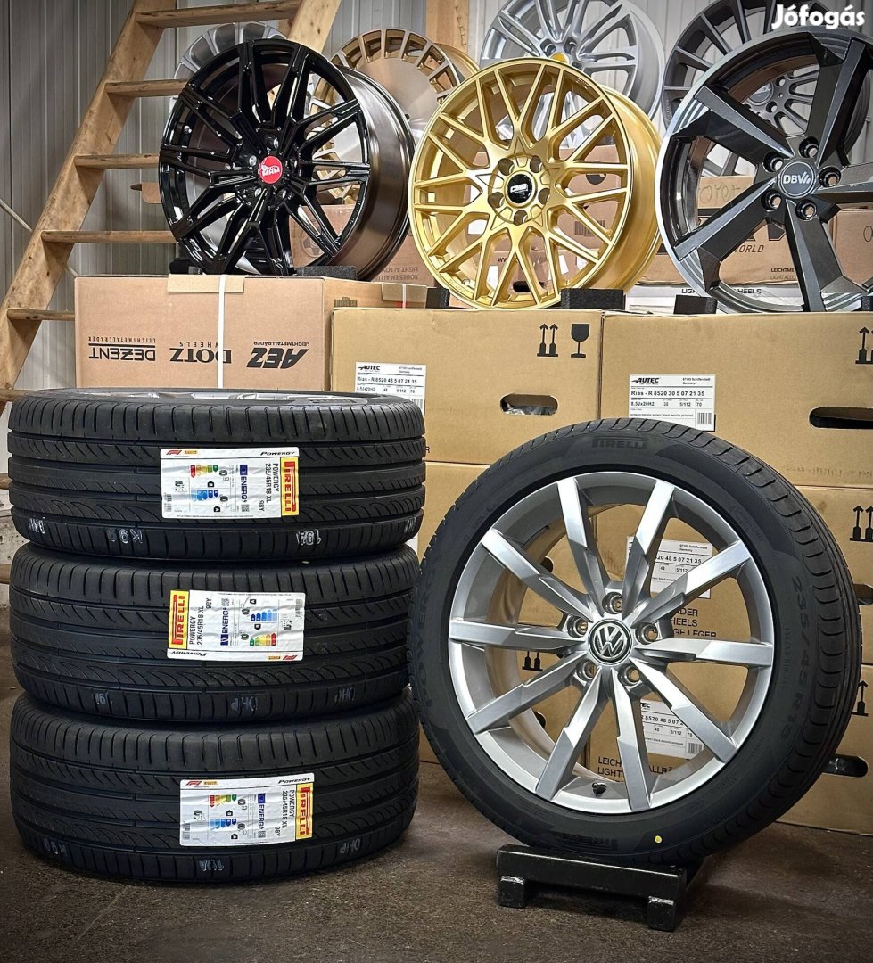 Vw Passat B8 B9 18zoll Monterey Új nyári gumikkal Pirelli