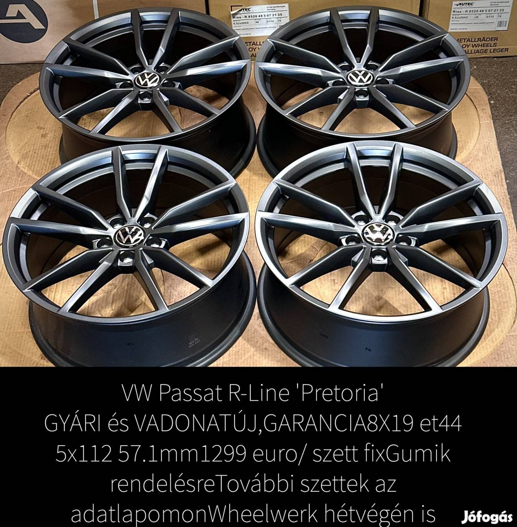 Vw Passat Pretoria Új 19zoll Alufelnik