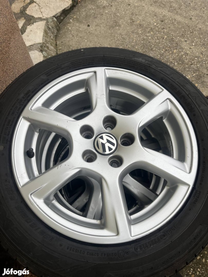 Vw Polo 15" 5x100 gyári alufelni nyárigumivsl