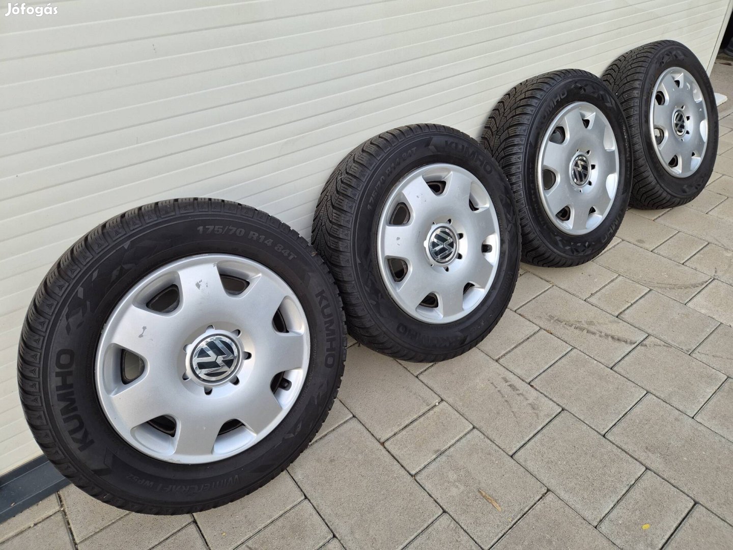 Vw Polo 175/70R14 5x100 téligumi garnitúra!