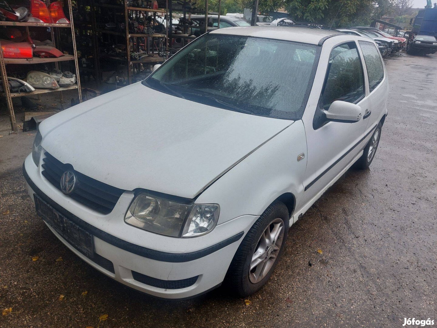 Vw Polo 6N2 karosszéria elemei fehér