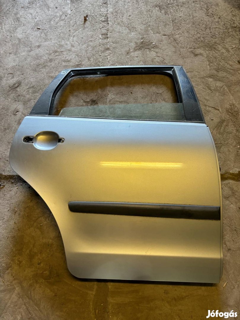 Vw Polo 9N 9N3 jobb hátsó ajtó ezüst 