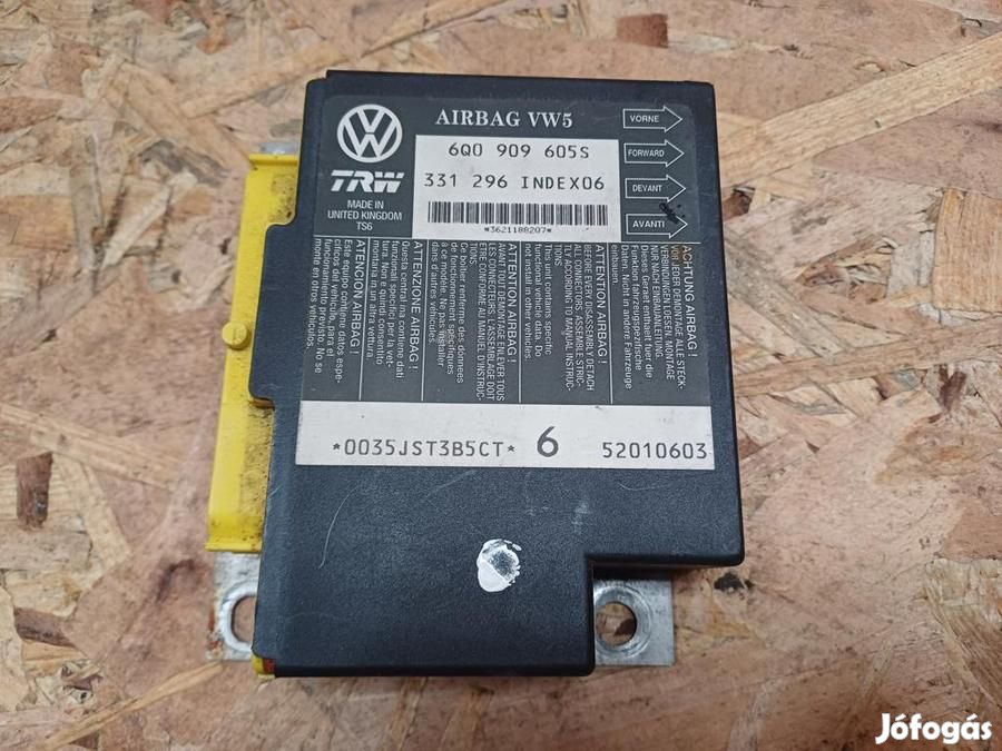 Vw Polo 9N (2001-2009)  Légzsák Vezérlő Elektronika