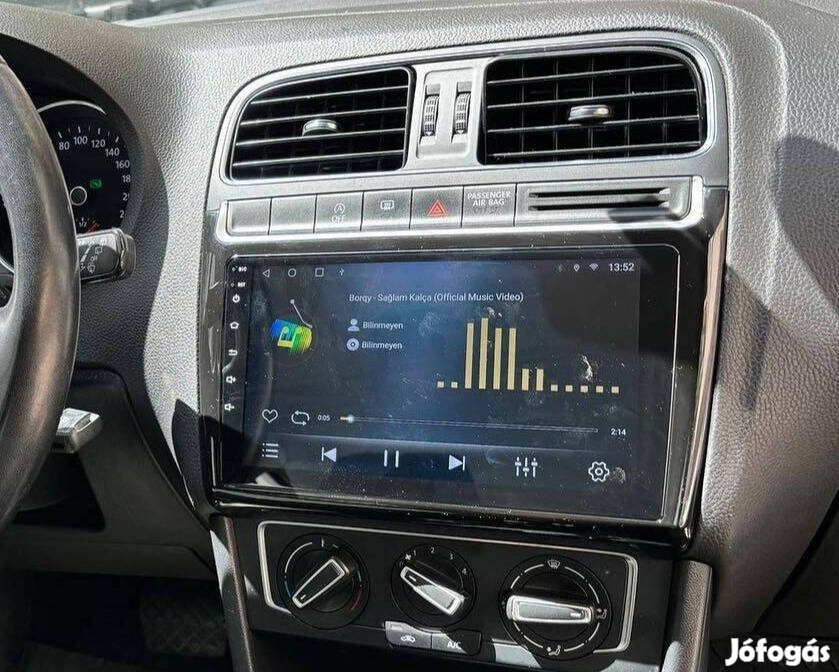 Vw Polo Mk5 Android Rádió Multimédia Navigáció Carplay 2Din Fejegység