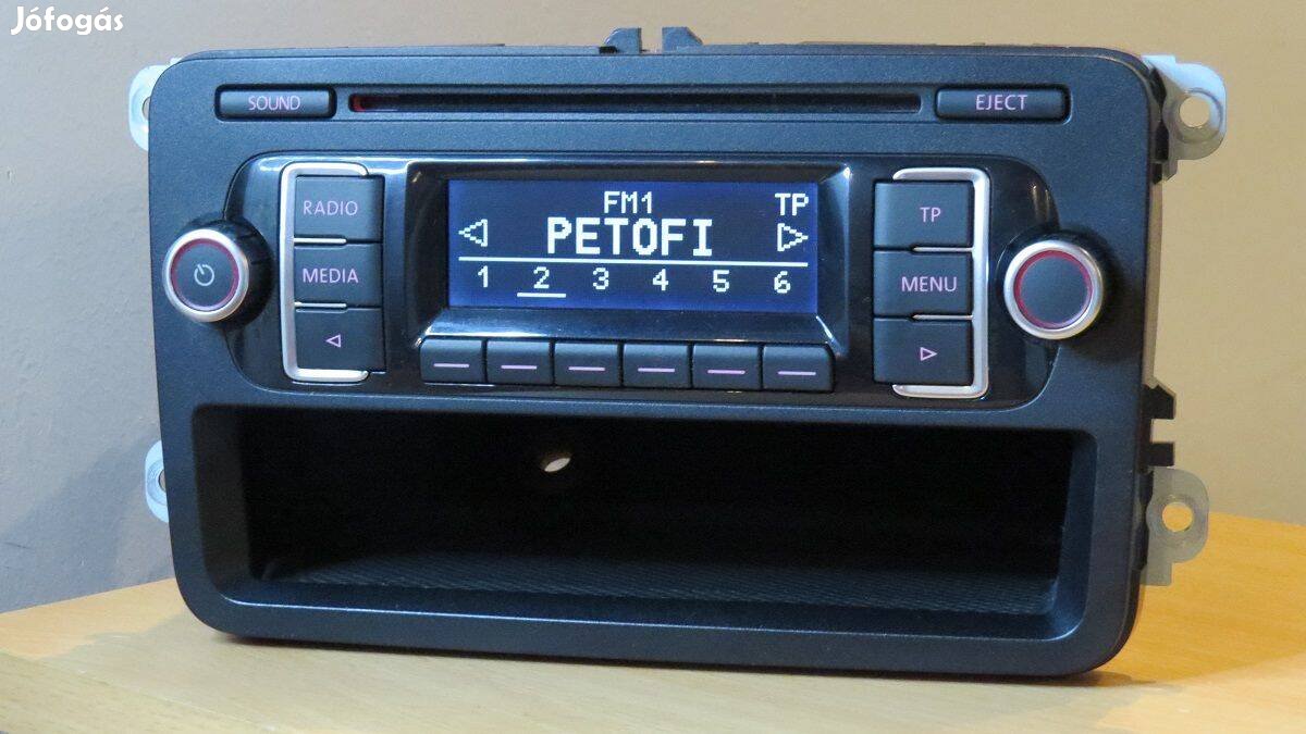 Vw RCD 210 Golf Caddy gyári rádió autórádió fejegység