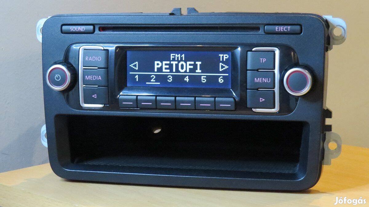 Vw RCD 210 Golf Caddy gyári rádió autórádió fejegység
