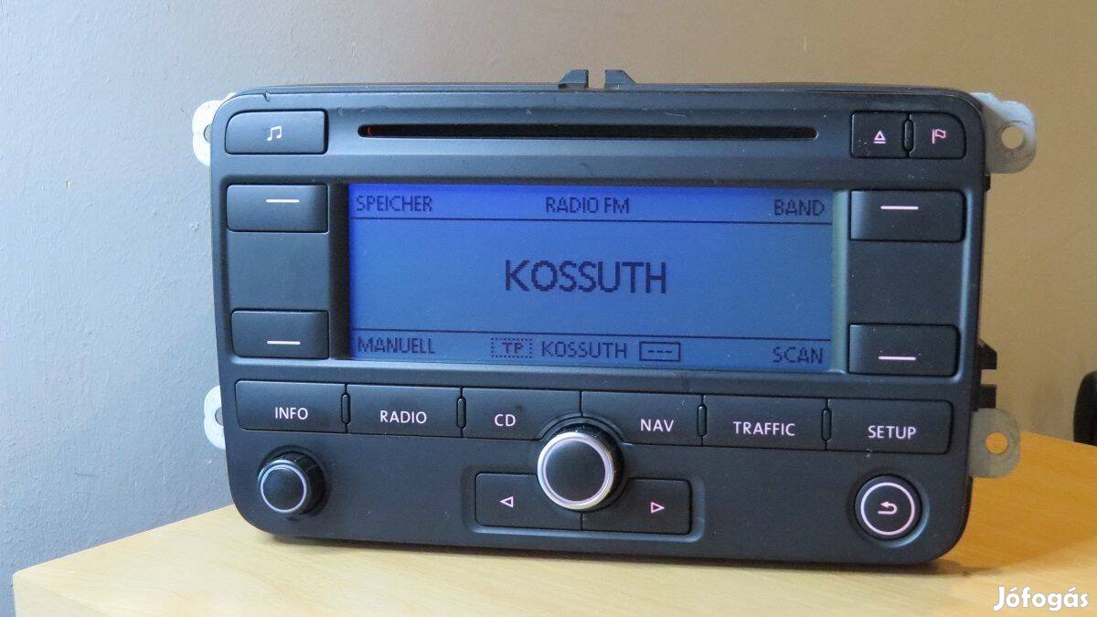 Vw RNS 300 gyári navi cd rádió fejegység
