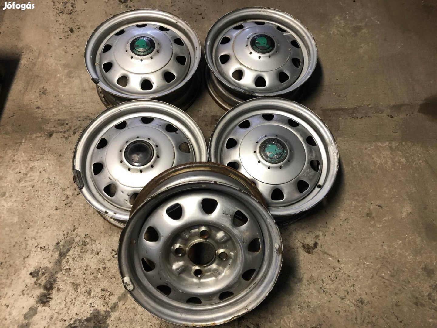 Vw Seat Skoda Audi 4x100 '13 felni lemezfelni 