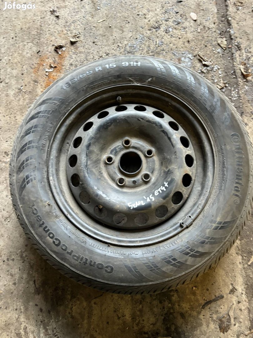 Vw Seat Skoda Audi 5x112 '15 felni lemezfelni pótkerék 