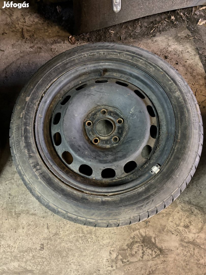 Vw Seat Skoda Audi 5x112 '16 felni lemezfelni pótkerék 