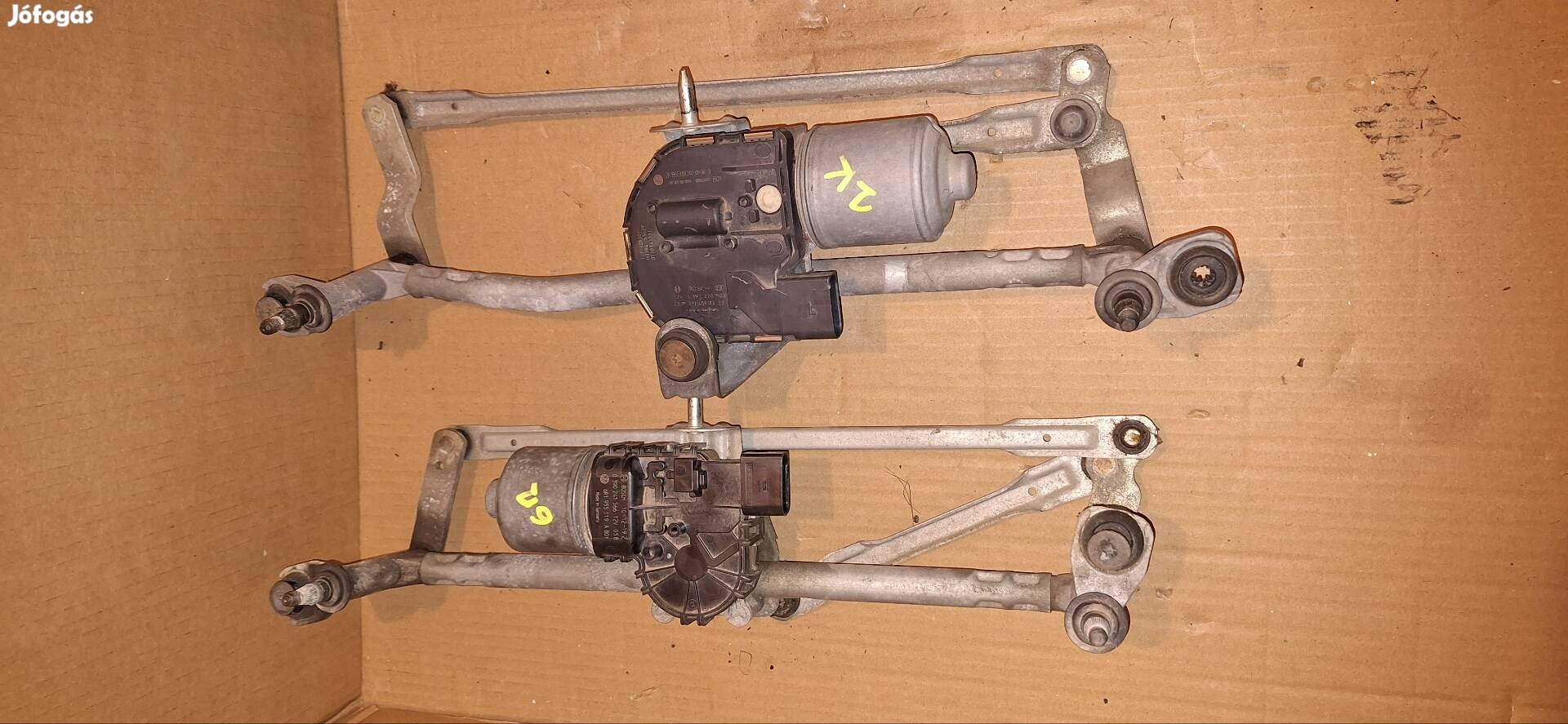 Vw-Seat ablaktörlő szerkezet+motor