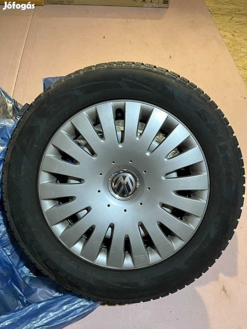 Vw Sharan téli gumi szett 2023as! Lemezfelnin!