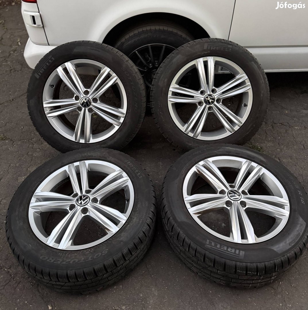 Vw Tiguan 18" Sebring alufelni 5x112 felni téli gumi