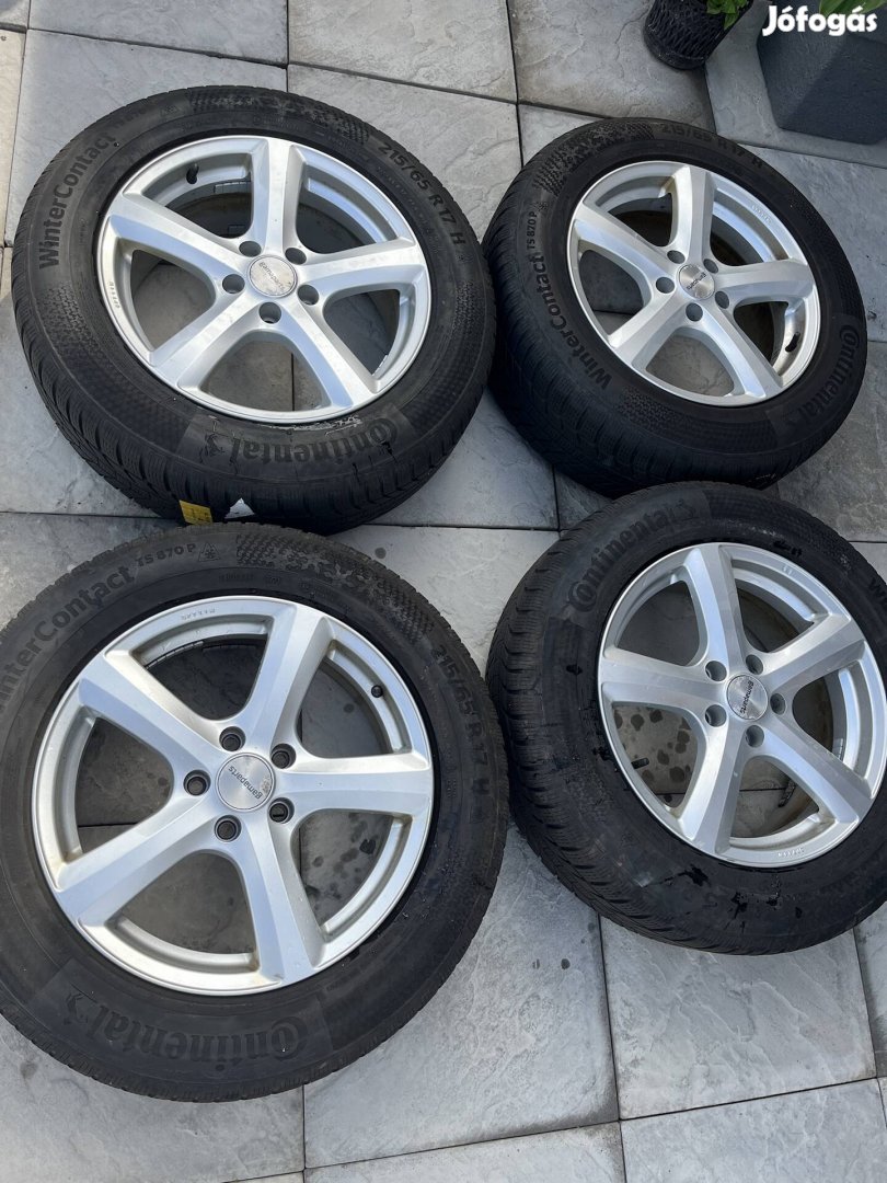 Vw Tiguan Gamaparts 17" Alufelni téligumikkal