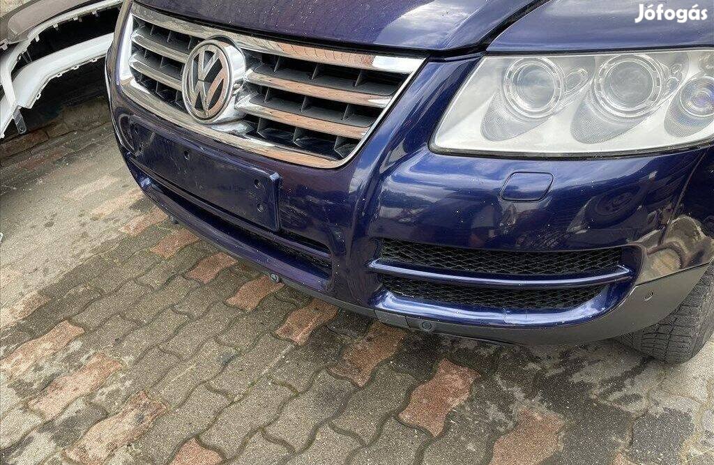 Vw Touareg lökhárító + hűtőrács komplett