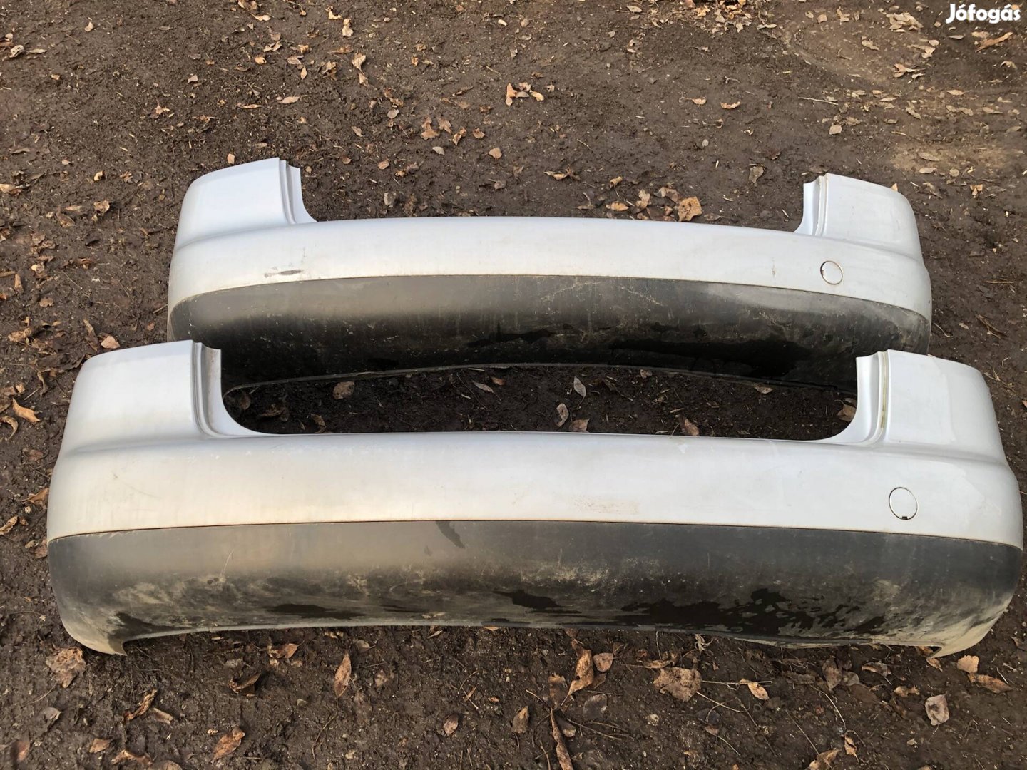 Vw Touran hátsó lökhárító ezüst 