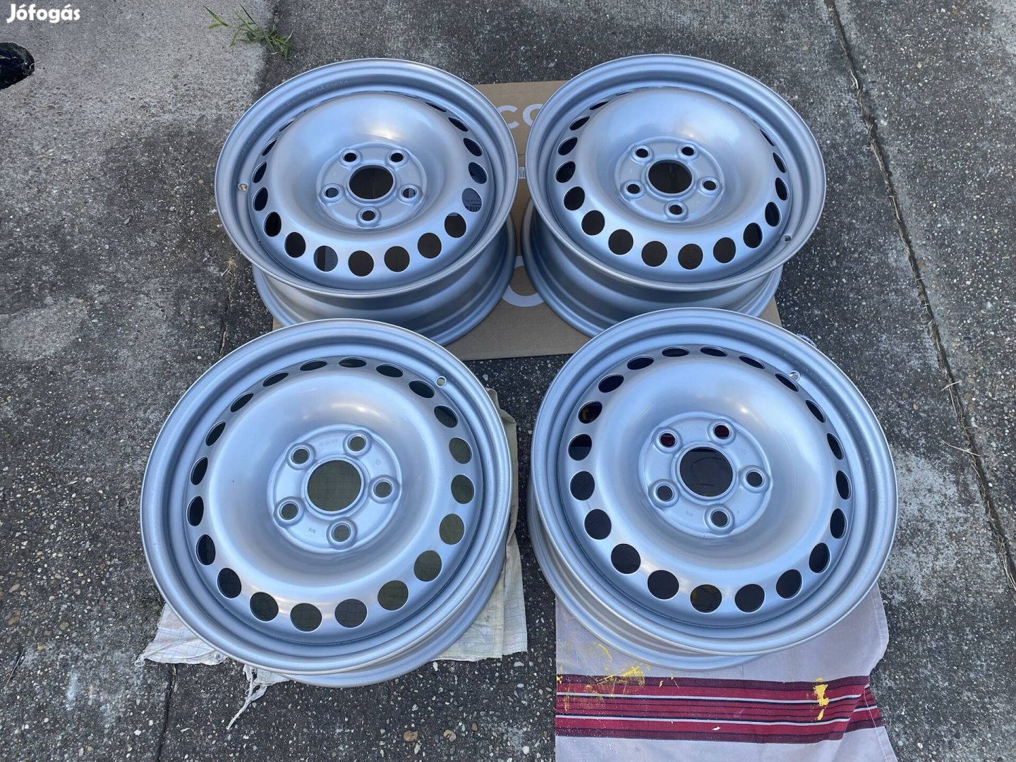 Vw Transporter T5.1 gyári lemezfelni szett 5x120 ET55