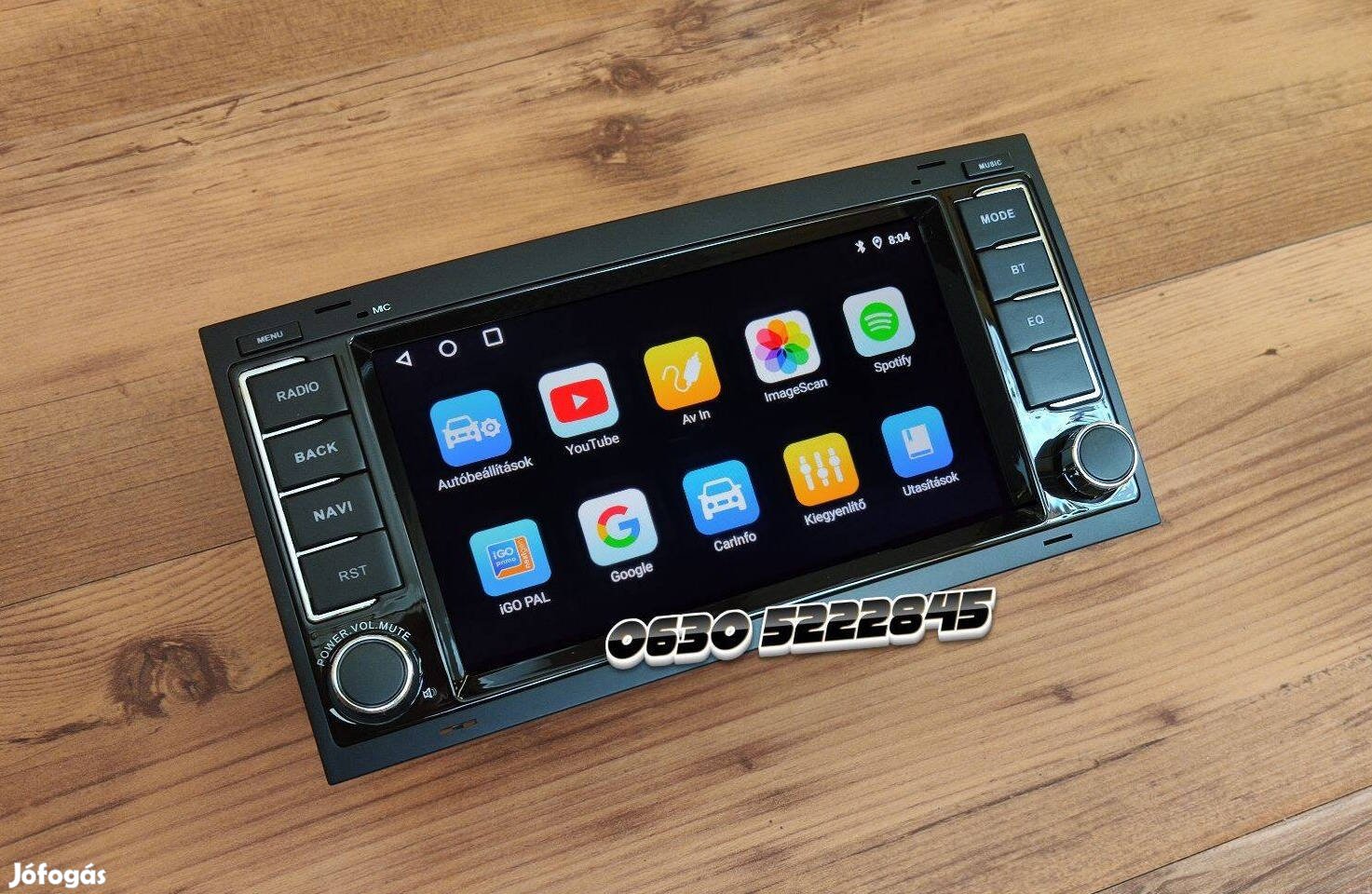 Vw Transporter Touareg Multivan Android Rádió Carpaly 2Din Multimédia