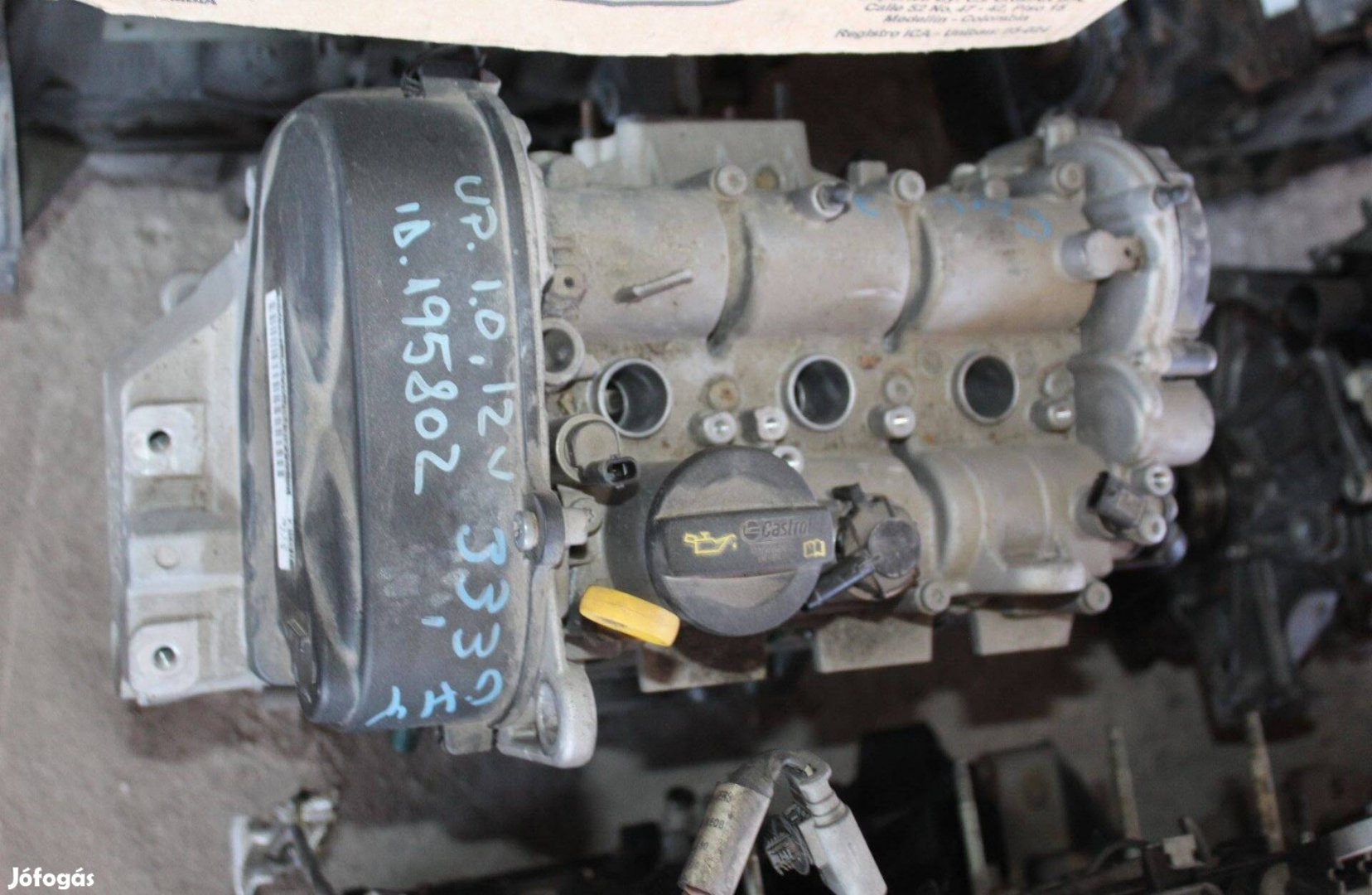 Vw Up 2014- 1.0B motor Chy kóddal